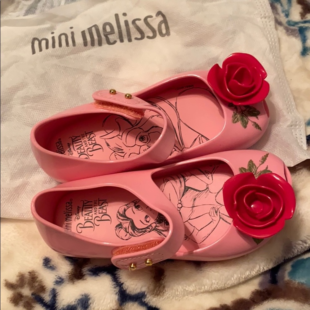 Mini Melissa beauty and the beast edition.